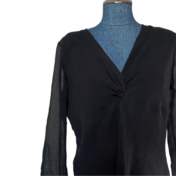 100% Silk Blouse - Picture 2 of 2